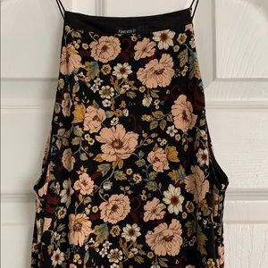 F21 Floral Bodycon Dress